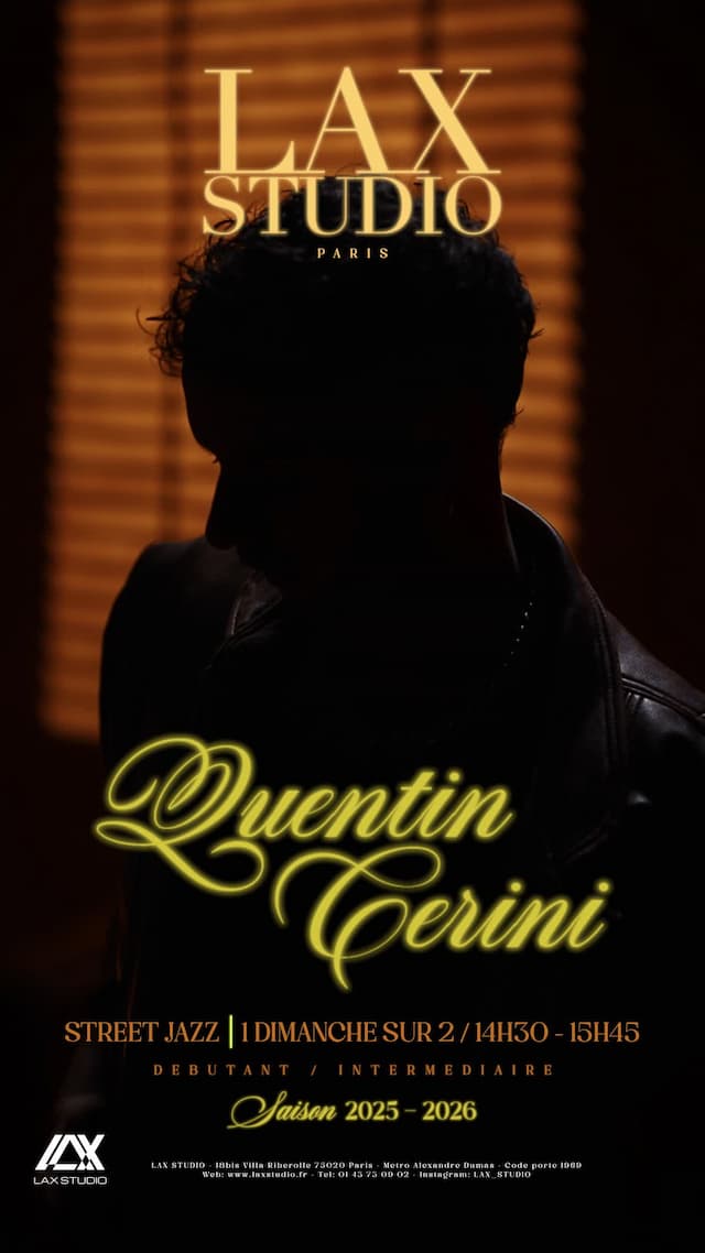 Street Jazz DEB/INTER avec Quentin Cerini