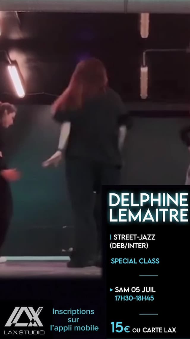 Street-Jazz DEB/INTER avec Delphine Lemaitre
