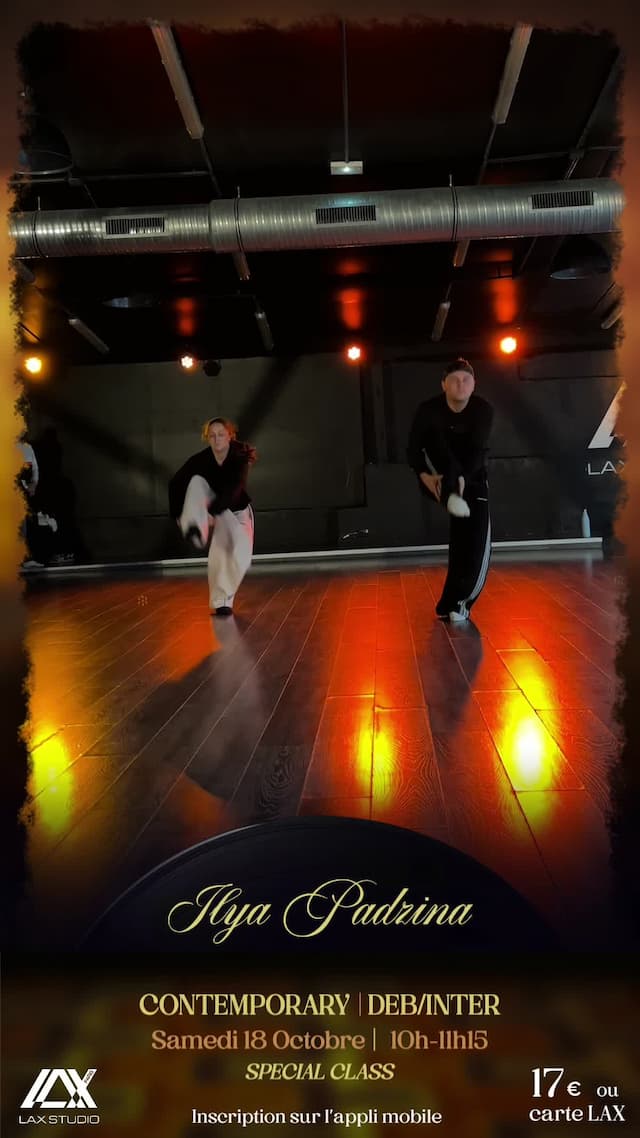Contemporary DEB/INTER avec Ilya Padzina