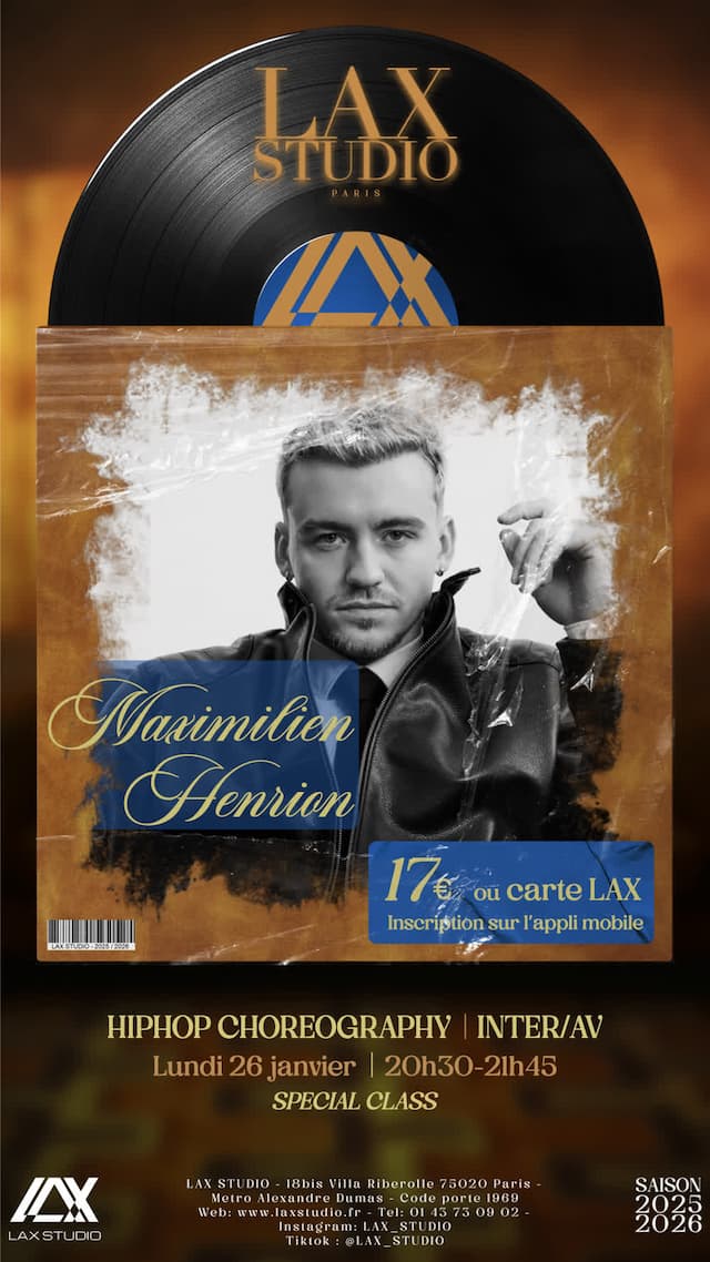 HipHop Choreography INTER/AV avec Maximilien Henrion