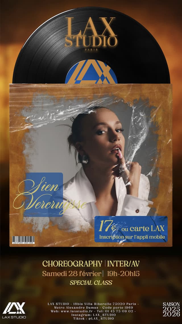 Choreography INTER/AV avec Sien Vercruijsse