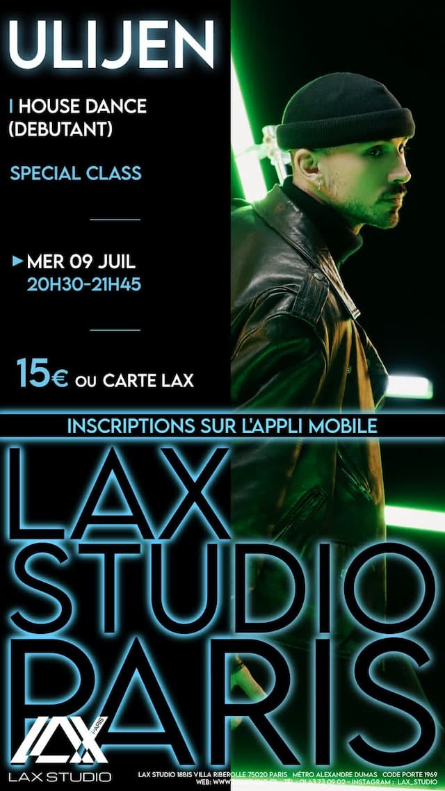House Dance DEBUTANT avec Ulijen