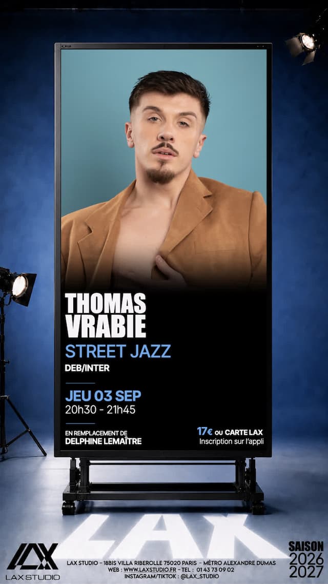 Street-Jazz DEB/INTER avec Thomas Vrabie