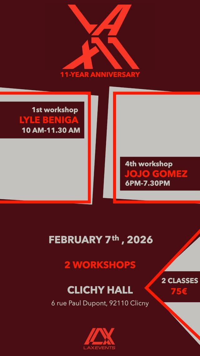 LAX11 - PASS 1er et 4e WORKSHOPS avec Jojo Gomez & Lyle Beniga