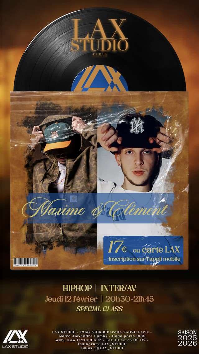HipHop INTER/AV avec Maxime Garvi et Clément Cepeda