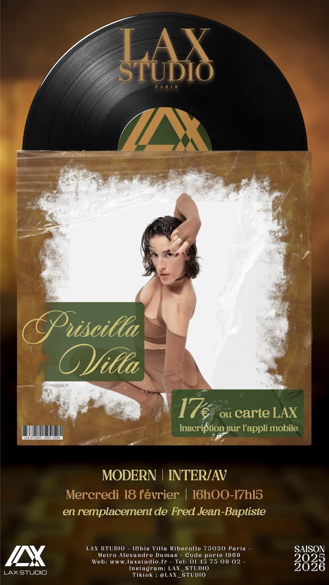 Modern INTER/AV avec Priscilla Villa