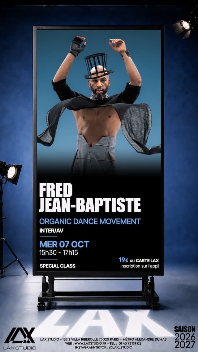 Organic Dance Movement INTER/AV avec Fred Jean-Baptiste