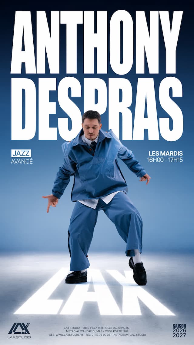 Jazz AVANCÉ avec Anthony Despras