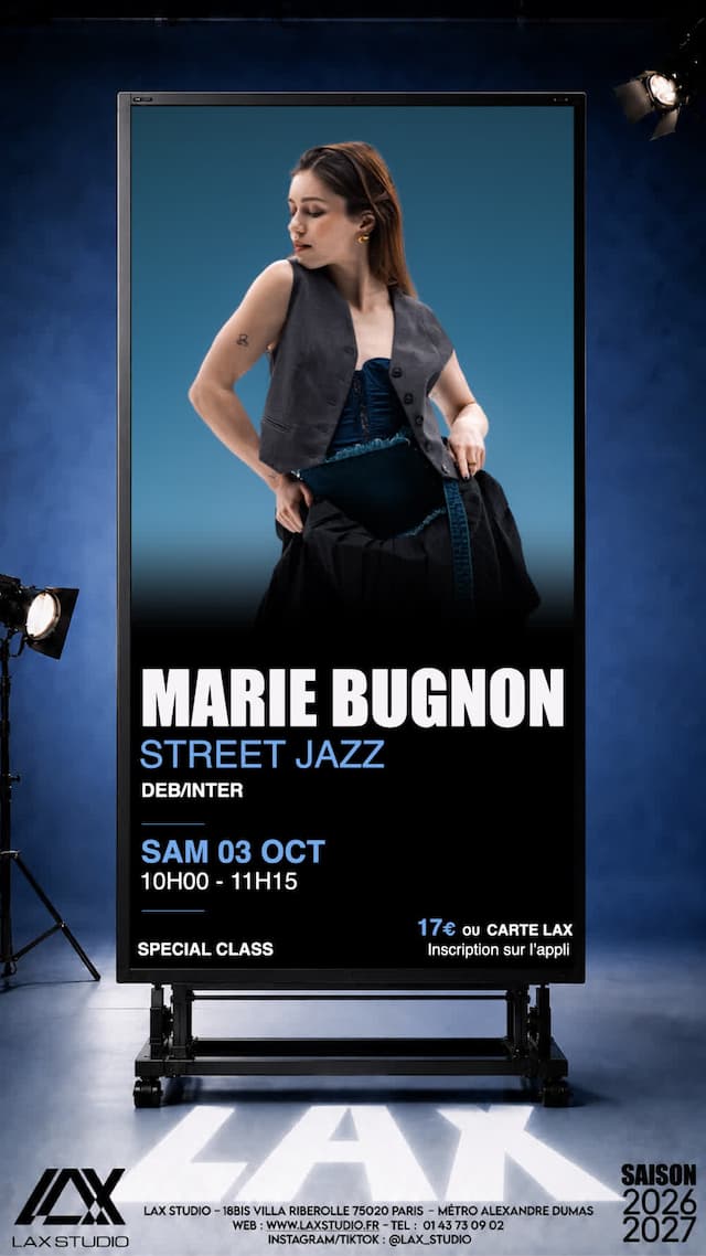 Street Jazz DEB/NTER avec Marie Bugnon