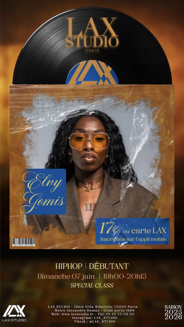 HipHop DEBUTANT avec Elvy Gomis