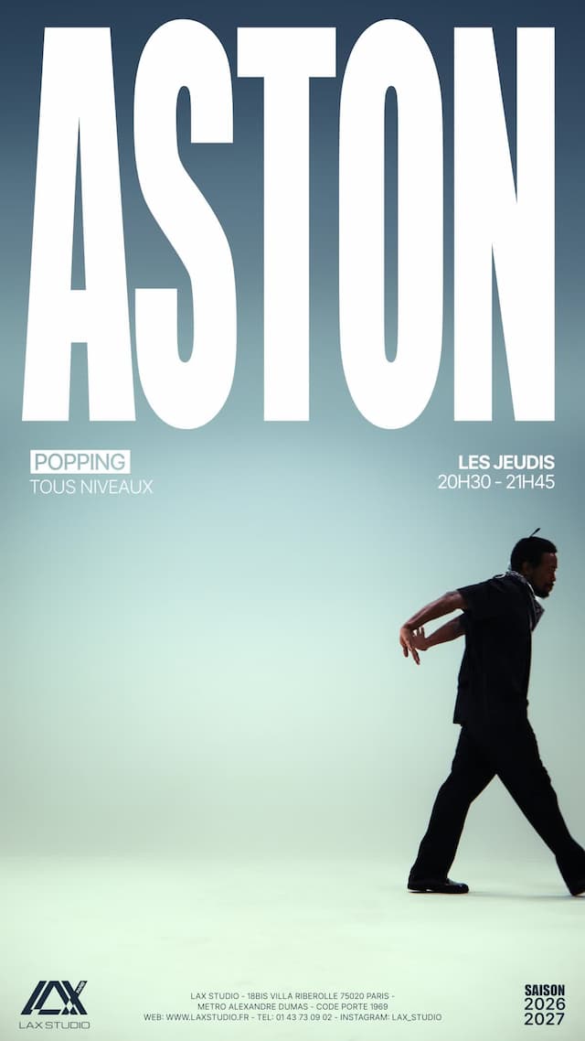Popping TOUS NIVEAUX avec Aston