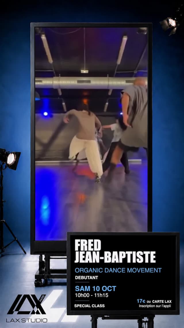 Organic Dance Movement DEBUTANT avec Fred Jean-Baptiste