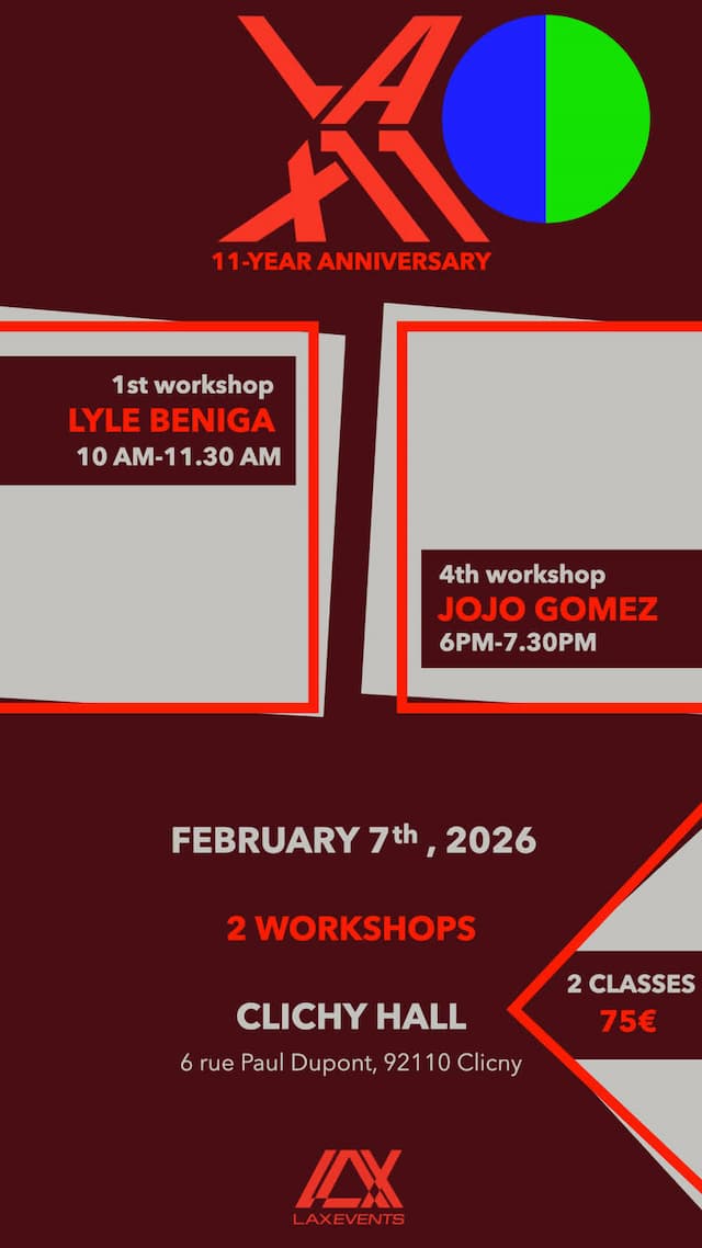 LAX11 - PASS 1er et 4e WORKSHOPS avec Jojo Gomez & Lyle Beniga