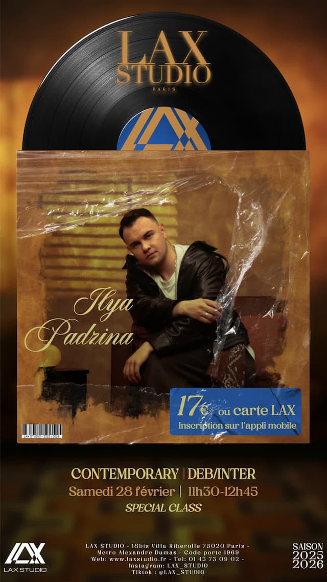Contemporary DEB/INTER avec Ilya Padzina