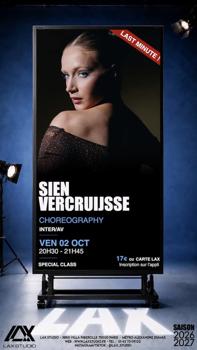 Choreography INTER/AV avec Sien Vercruijsse