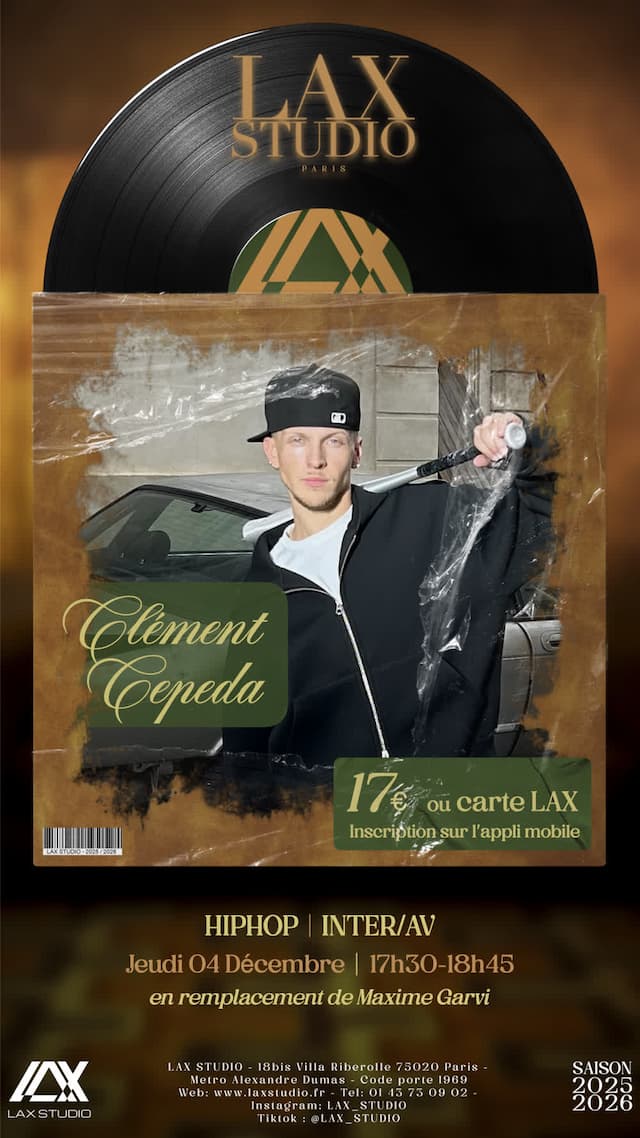 HipHop INTER/AV avec Clément Cepeda