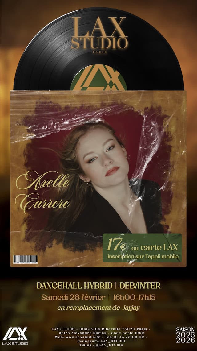 Dancehall Hybrid DEB/INTER avec Axelle Carrere