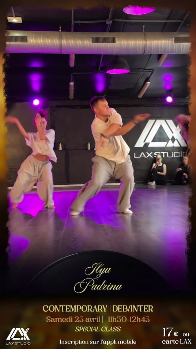 Contemporary DEB/INTER avec Ilya Padzina