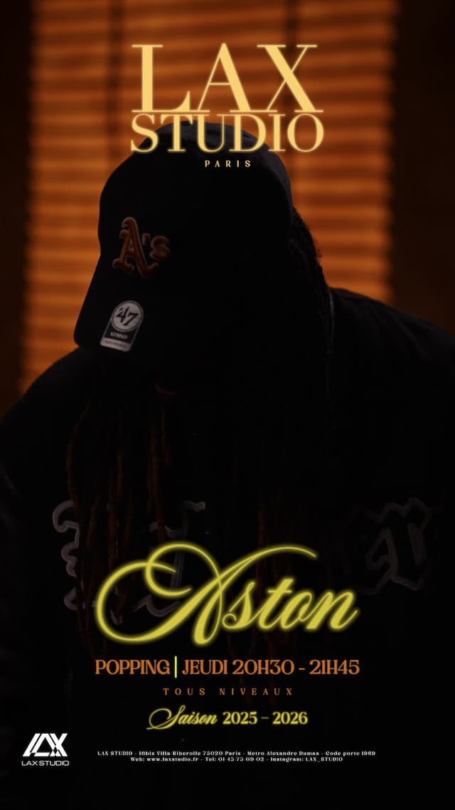 Popping TOUS NIVEAUX avec Aston