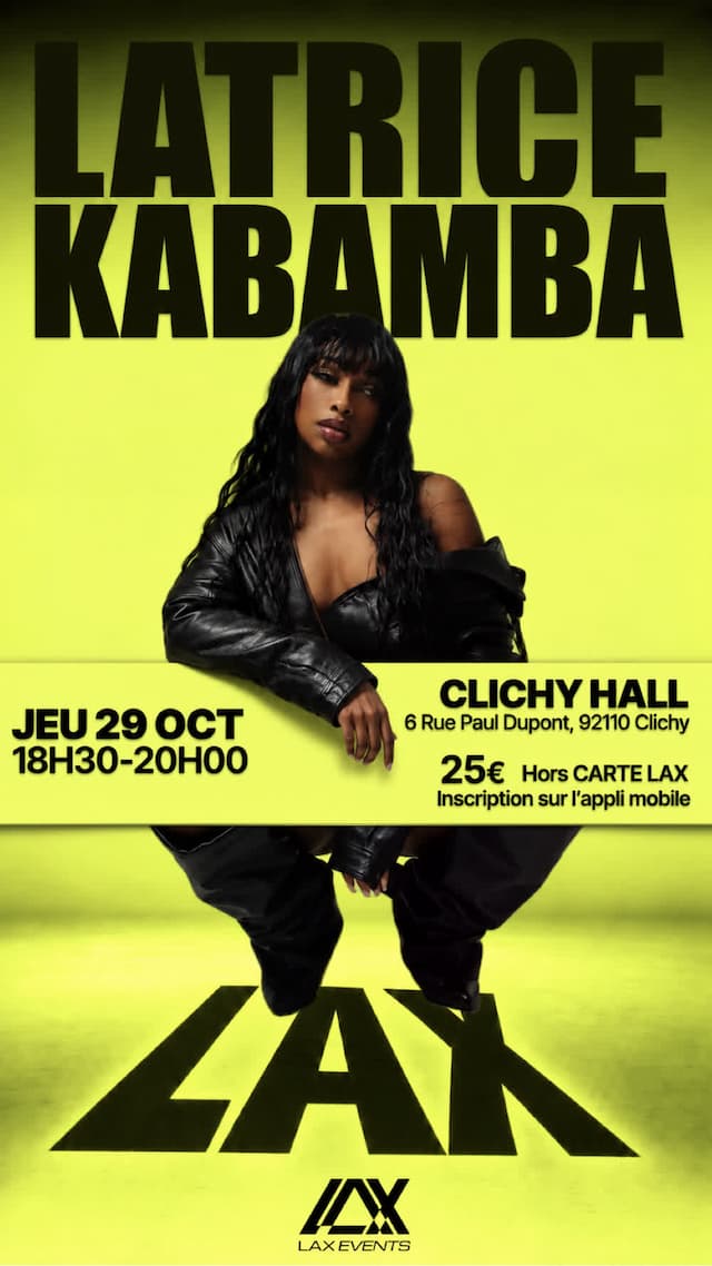 International Workshop avec Latrice Kabamba au CLICHY HALL 
