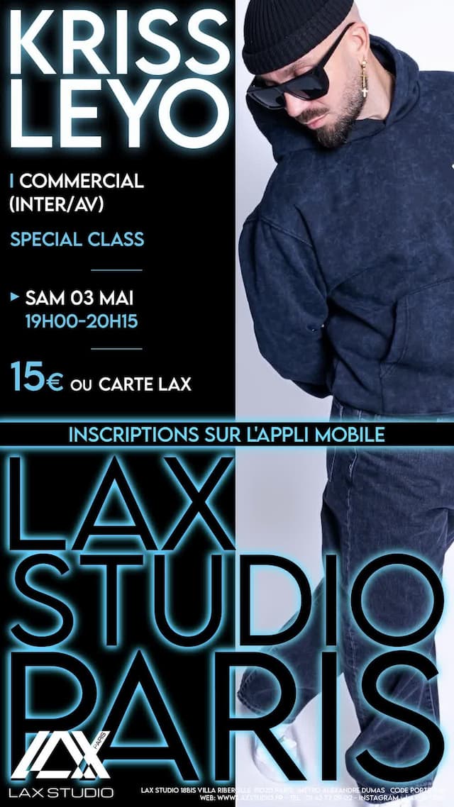 Commercial INTER/AV avec Kriss Leyo 
