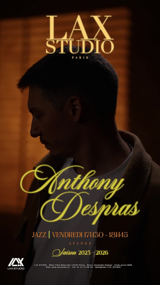 Jazz AVANCÉ avec Anthony Despras