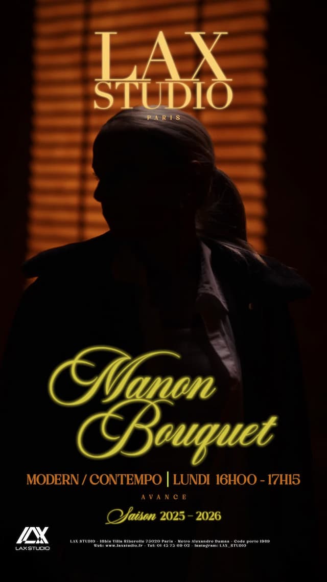 Modern / Contempo AVANCÉ avec Manon Bouquet