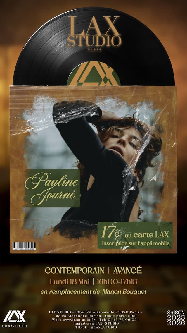 Contemporain AVANCÉ avec Pauline Journé