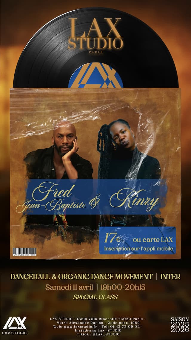 Dancehall & Organic Dance Movement INTER avec Fred Jean-Baptiste & Kinzy