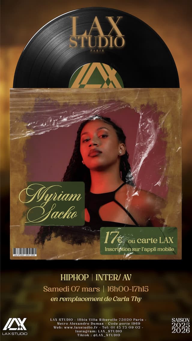 HipHop INTER/AV avec Myriam Sacko