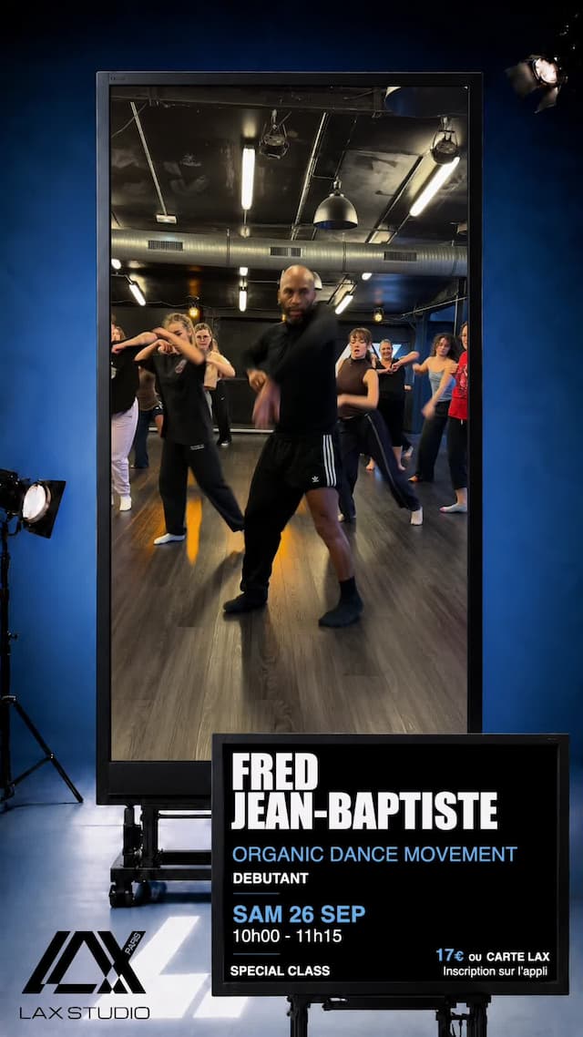 Organic Dance Movement DEBUTANT avec Fred Jean-Baptiste