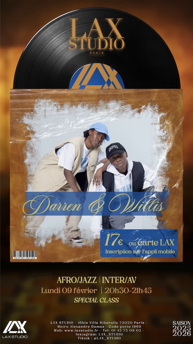 Afro/Jazz INTER/AV avec Darren & Willis