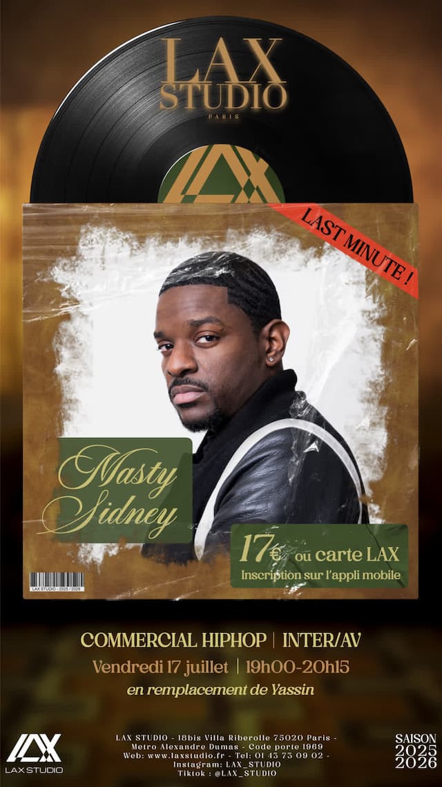 Commercial Hiphop INTER/AV avec Masty Sidney