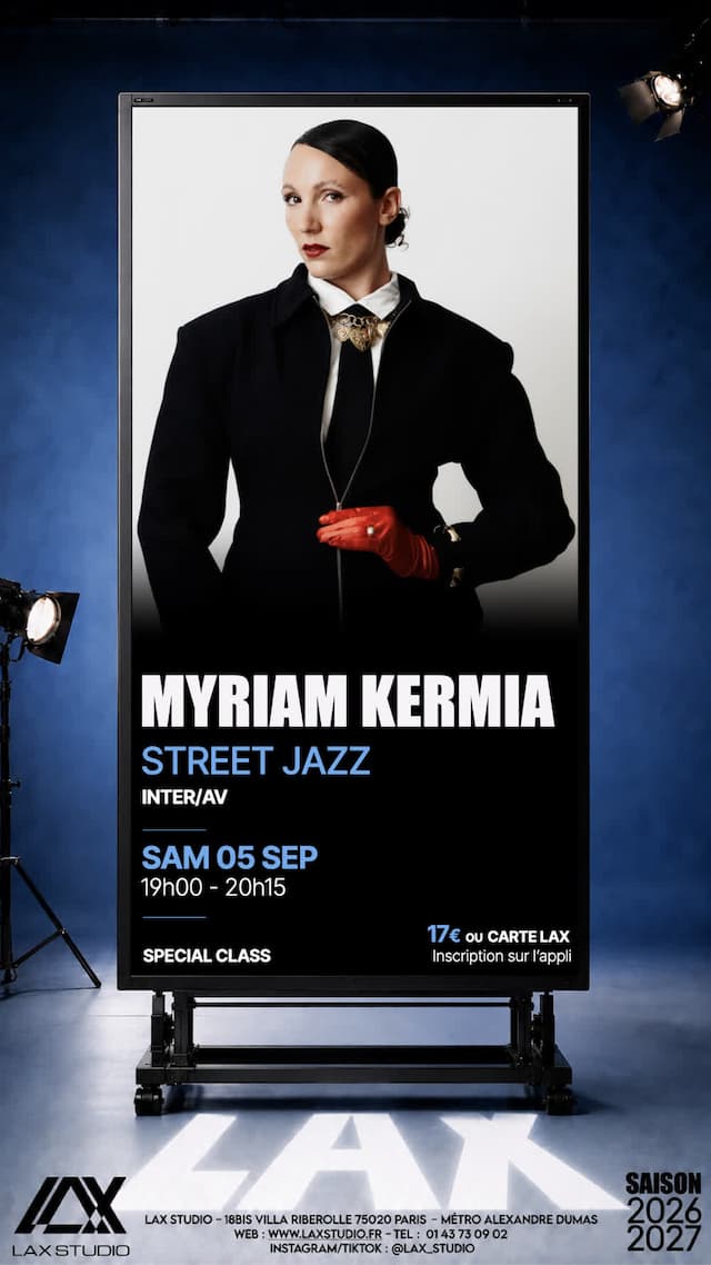 Street Jazz INTER/AV avec Myriam Kermia
