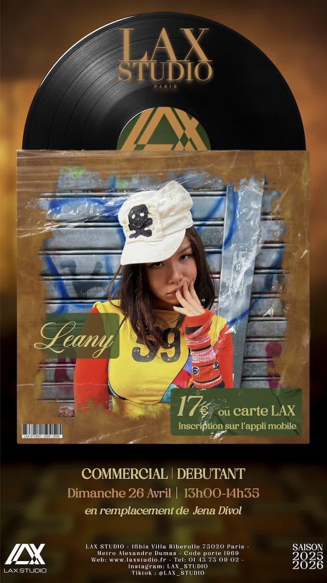 Commercial DEBUTANT avec Leany