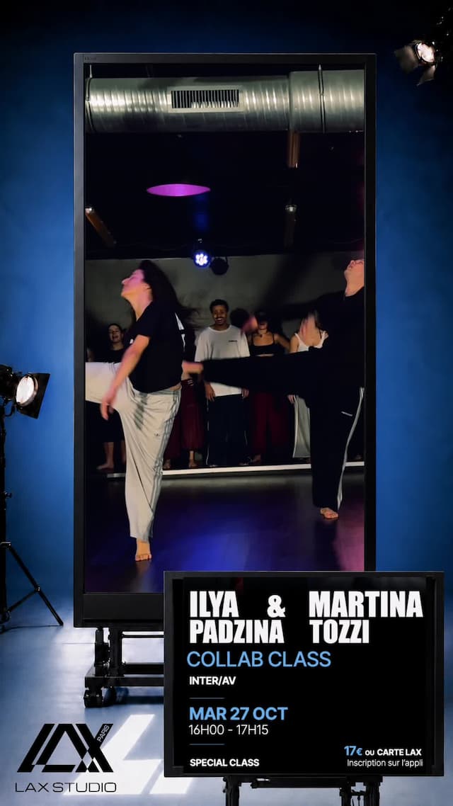 Collab Class INTER/AV avec Ilya Padzina & Martina Tozzi
