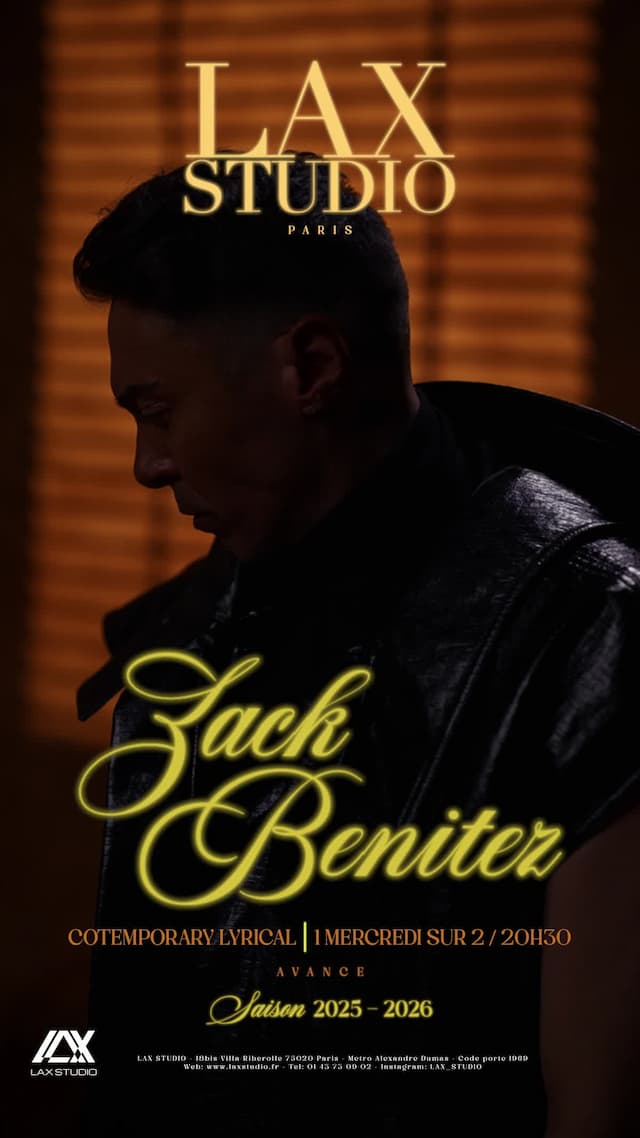 Contemporary Lyrical AVANCÉ avec Zack Benitez