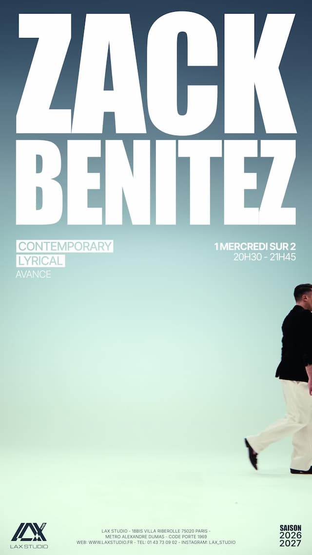 Contemporary Lyrical AVANCÉ avec Zack Benitez