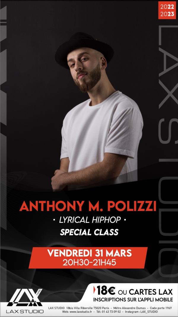 anthony m. polizzi lyrical jazz hiphop paris france lax studio ecole school cours class hiphop dance danse hip hop dancehall