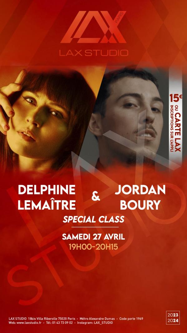 delphine lemaitre jordan boury street jazz ecole school paris lax studio cours class hip hop danse