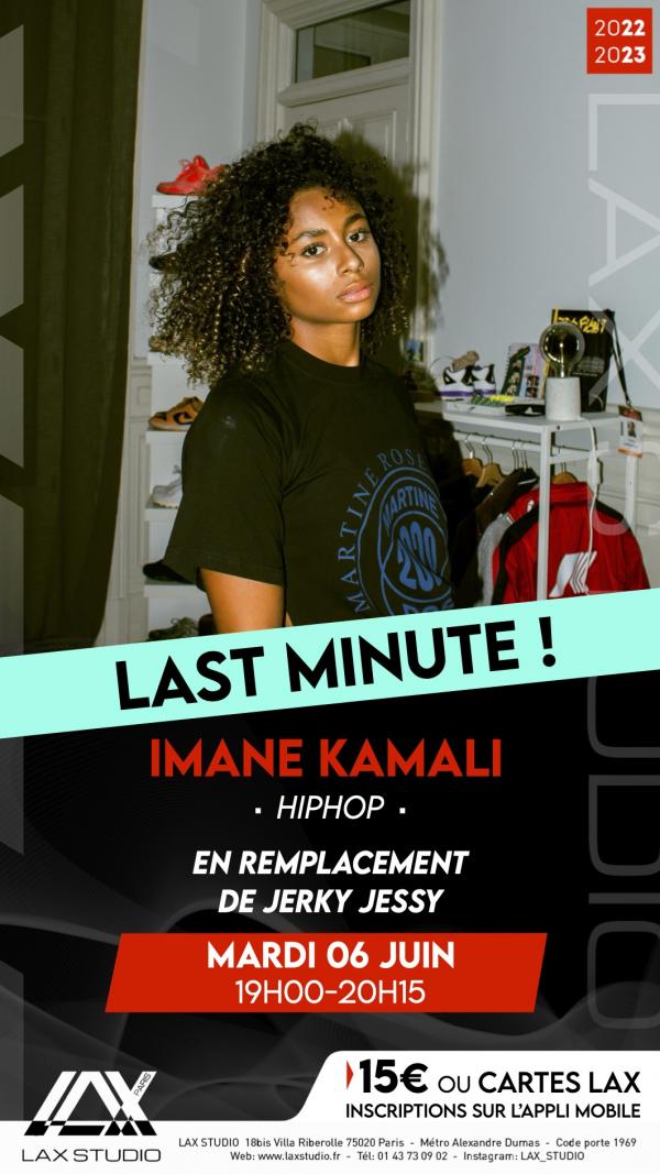 Imane Kamali hiphop hip hop paris france lax studio ecole school cours class hiphop dance danse hip hop