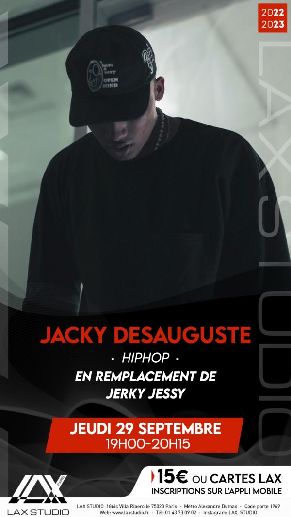 Jacky Desauguste hiphop ecole school paris lax studio cours class hip hop danse