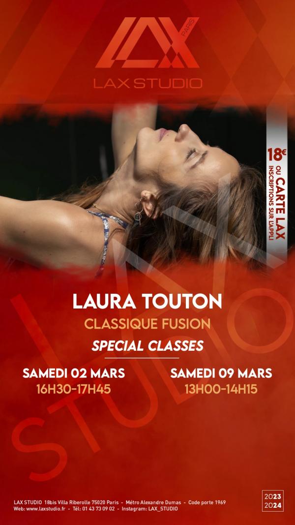 Laura touton classique fusion paris france lax studio ecole school cours class hiphop dance danse hip hop