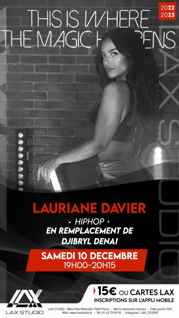 Lauriane Davier hip hop hiphop paris france lax studio ecole school cours class hiphop dance danse hip hop dancehall