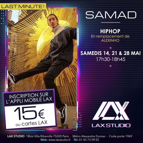 samad hiphop hip hop paris france lax studio ecole school cours class hiphop dance danse hip hop dancehall