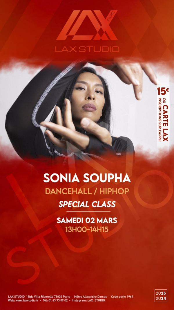 sonia soupha dancehall hip hop hiphop cours class paris lax studio france cours class danse dance hip hop street jazz