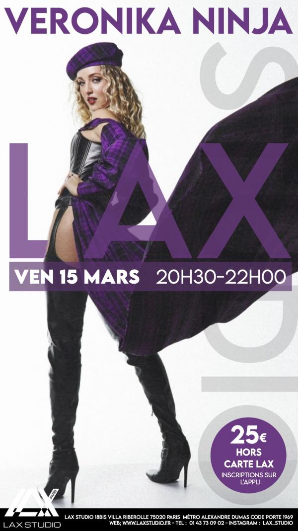 Veronika Ninja vogue heels LAX STUDIO ECOLE SCHOOL DANSE DANCE PARIS FRANCE COURS TALONS
